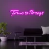 4 Time To Beast Neon Light
