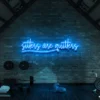 4 Sitters Are Quitters Neon Light