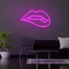 4 Biting Lip Neon Light