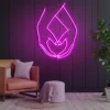 4 Holding Hands Neon Light