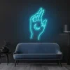 4 Hand of Manifestation Neon Light