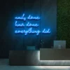 4 Naily Done Hair Done Everything Did Neon Light