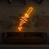 4 Bloody Knife Neon Light