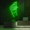 4 Illuminated Hand Gesture Neon Light