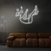 4 Falling Universe With Person Neon Light