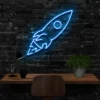 5 Spaceship Neon Light