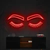 5 Closed Eyebrows Neon Light