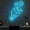5 Broken Bulb Universe Neon Light