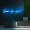 5 Ooh La La Neon Light