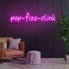 5 Pop-Fizz-Clink Neon Light