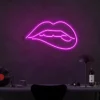 5 Biting Lip Neon Light