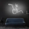 5 Drinnking Coffee Neon Light