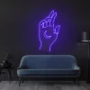 5 Hand of Manifestation Neon Light