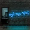 5 Wash Rinse Repeat Neon Light