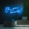 5 Oh, You Beauty Neon Light