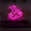 5 Pair Of Baby Devils Neon Light