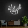 5 Falling Universe With Person Neon Light