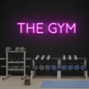6 The Gym Neon Light
