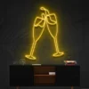 6 Glass Cheers Neon Light