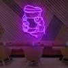 6 Holding Coffee Neon Light