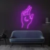 6 Hand of Manifestation Neon Light