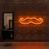 6 Moustache Neon Light
