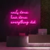 6 Naily Done Hair Done Everything Did Neon Light