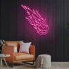 6 Falling Asteroid Neon Light