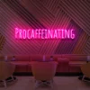 6 Procaffenating Neon Light