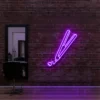 7 Hair Straightener Neon Light