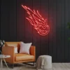 7 Falling Asteroid Neon Light