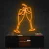 8 Glass Cheers Neon Light
