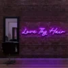 8 Love Thy Hair Neon Light