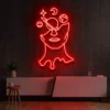 8 Half Universe Face Neon Light