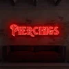8 Piercings Neon Light