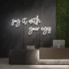 8 Say It With Your Eyes Neon Light