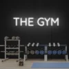 8 The Gym Neon Light