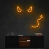 9 Devil Horns And Tail Neon Light