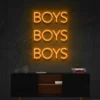 9 Boys Boys Boys Neon Light