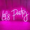 2_converted (3) Lets Party Neon Sign Light