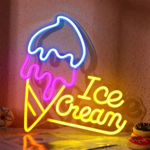 Ice Cream Neon Sign