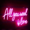 all 2_converted All You Need Is Love Neon Sign Light