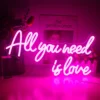 all you need_converted All You Need Is Love Neon Sign Light
