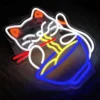 cat 2_converted Cat Ramen Neon Sign Light