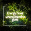 energy flow 4_converted Energy Flows Where Intention Goes Neon Sign Light