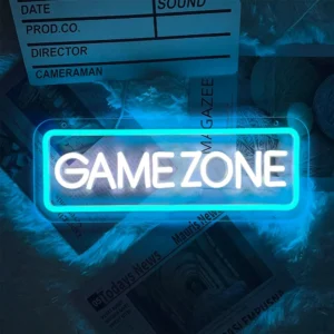 Game Zone Neon Sign Light