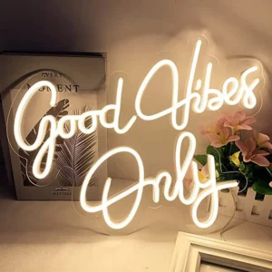 Good Vibes Neon Light