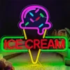 Ice Cream Neon Sign Light