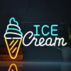 ice cream_converted Ice Cream Neon Sign