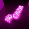 no excuse 2_converted No Excuses Neon Sign Light